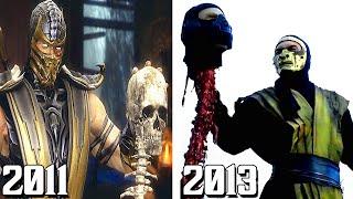 Scorpion Removing Sub-Zero's Head Twice! (2011-2013)