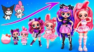 My Melody & Kuromi: Cute & Rock Sisters Growing Up!