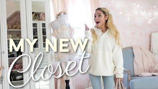 ORGANIZING MY NEW CLOSET, TOUR, + REVEAL!