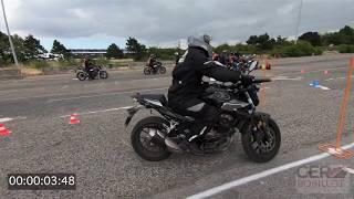 TUTO PERMIS MOTO : EXAMEN PLATEAU -- A2 MOTO