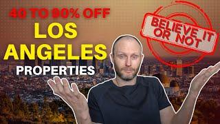 Los Angeles County | California Tax Deed Sales | Get 40-90% Off Properties?