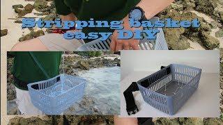 How to make stripping basket DIY easy for Fly fishing Shooting Economic and Light