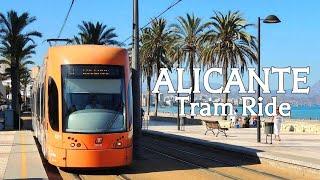 Alicante Tram Ride - Explore Costa Blanca and Spain in 4K