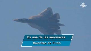 Así es el Su-57, el temido caza “invisible” de última generación que ya está en manos de Rusia