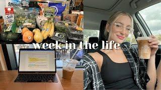 WEEK IN THE LIFE OF A NURSING STUDENT | final exams, grocery haul