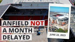 Anfield Road Stand Latest - Opening home game remains planned