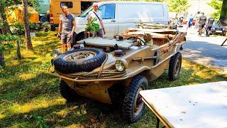 Schwimmwagen Kfz K2s Volkswagen Kdf 166 - Außen- und Innendetails