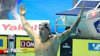 Caeleb Dressel sets new American record in men's 100 freestyle | NBC Sports