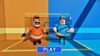 BARRY VS MR BRUNO FAMILY PRISON RUN!! OBBY Full Gameplay #roblox