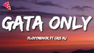 FloyyMenor FT Cris MJ - GATA ONLY (Letra)