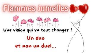 FLAMMES JUMELLES ~ LE DUO️‍ NON LE DUEL. VOIR LE LIEN AUTREMENT POUR MIEUX LE VIVRE ET AVANCER. 