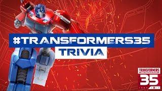 Transformers 35th Anniversary w/ #Transformers35 Trivia! Q&A Quiz Part 1 | Transformers Official