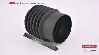 MSHB-N43 FRONT SHOCK ABSORBER BOOT FOR CHRYSLER