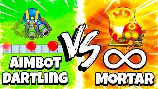 AIMBOT Dartling gunner vs HACKED Mortar monkey