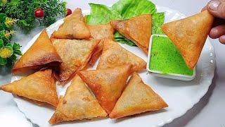 حلوائی سے بہتر بازار سے سو گنا اچھے|Chinese Chicken Samosa | Make and Freeze Recipe Chatpaty Pakwan