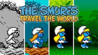 The Smurfs Travel the World | 8 and 16-bit Versions Comparison