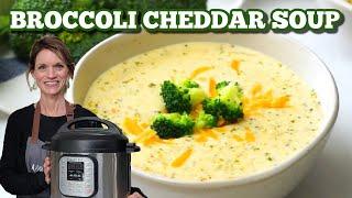 Instant Pot Broccoli Cheddar Soup: An Easy Panera Copycat Recipe