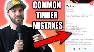 5 Reasons Why You're Not Getting Tinder Matches (Tinder Profile Tips For Men)