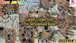 Latest Premium AD Jewellery Collection 2024 |  Premium Exclusive design | Delhi Sadar bazar