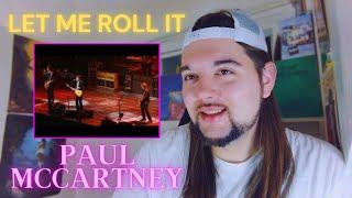 Drummer reacts to "Let Me Roll It" (Live) by Paul McCartney