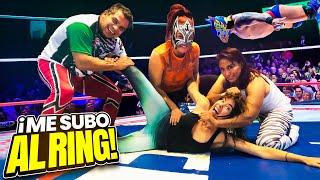 LUCHA LIBRE: Me SUBO al RING   | CMLL - ARENA MÉXICO | 4K