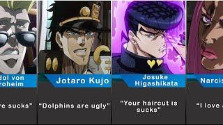 The Worst Thing You Can Say To JoJo Characters