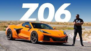 NEW Corvette Z06 Review: The Chevy With A 'FERRARI' Engine? | 4K