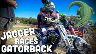 JAGGER RACES AT GATORBACK & GOES OVER THE BARS! | 50 E Bike Racing At Florida Gold Cup Series 2021