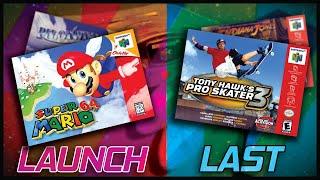 Nintendo 64: Launch Titles vs Last Titles