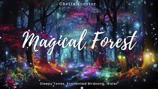 Magical Forest | Tones for Sleep and Relaxation Meditation Ambient Worlds [1hr+]