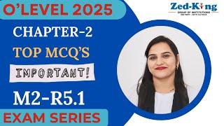 Ch-2 Editors Top MCQ’s | M2-R5.1 MCQ’s for Exam 2025 | O’level Exam 2025 #olevelexam #m2r5