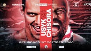 Oleksandr Usyk vs Derek Chisora Prediction
