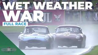 Rain racing CHAOS | 2023 RAC TT Celebration full race | Goodwood Revival