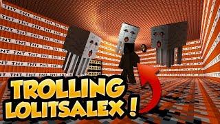 TROLLING LOLITSALEX WITH TNT (GONE WRONG)!!! (Minecraft PvP) #7