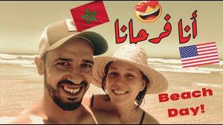 A Day at the Beach | Tangier Morocco | Living Abroad | American in Morocco | Learning Darija