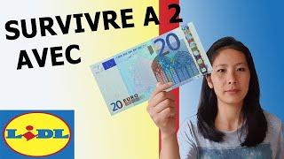 SURVIVRE AVEC 20€ LE PLUS DE JOURS POSSIBLE/ IDEE REPAS PAS CHER/RECETTE ETUDIANT/ VIE QUOTIDIENNE