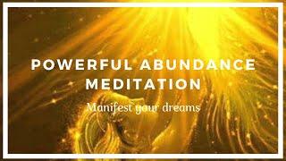 Powerful Abundance Meditation - Manifest Your Dreams!