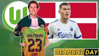 Vfl Wolfsburg holt den Dänen JONAS WIND als Wout Weghorst Ersatz! | Deadline Day Update