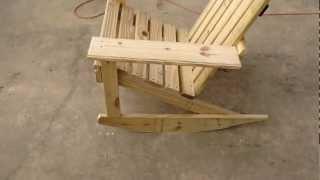 Adirondack rocking chair preview. Have a look.