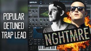 How To Make INSANE Hard Trap Leads in Serum Tutorial (Free Preset)