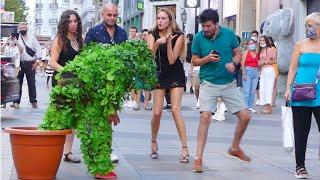 The Craziest Screams Ever. Bushman Prank