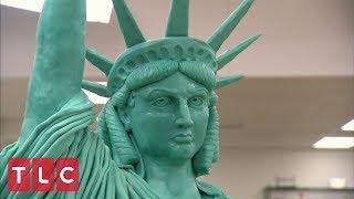 Buddy Makes a Statue of Liberty Cake | Cake Boss