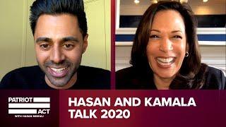 Hasan And Kamala Harris Discuss COVID-19 And The Election | Patriot Act Digital Exclusive | Netflix