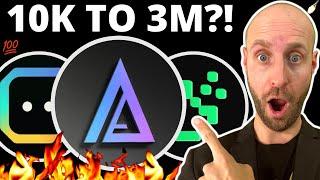 3 COINS TO 3 MILLION: MICRO "MILLIONAIRE-MAKER" AI CRYPTO COINS WITH MASSIVE POTENTIAL?! 