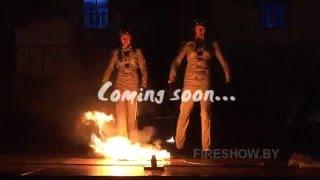 Огненное шоу. Фаер шоу и притехническое шоу Пилоты. Duo fire performance Pilots.  Teaser.