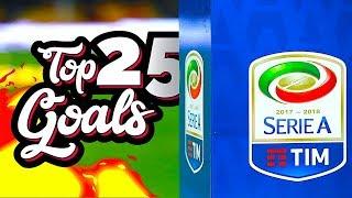 TOP 25 GOALS - Serie A 2017/18