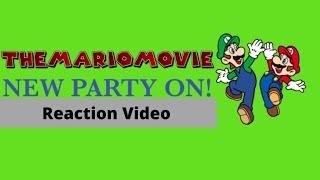 The Mario Movie: NEW PARTY ON! - JasonMartinGaming Reaction Video