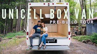 Unicell Box Van Tour | Pre-Build Walk Around