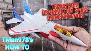 TMan978's How To Transform Crimson Wings to Jet Mode and Robot Mode