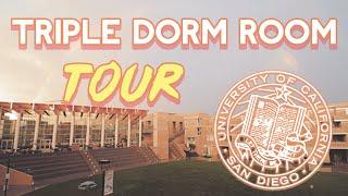 UCSD Triple Dorm Tour! + Dining Hall